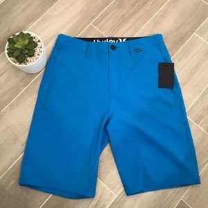 NWT Bright Blue Men’s Hurley Shorts